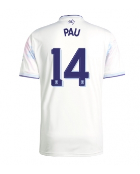 Billige Fotballdrakt Aston Villa Pau Torres #14 Replika Tredjedrakt 2025-26 Kortermet Billige Fotballdrakt Aston Villa Pau Torres #14 Replika Tredjedrakt 2025-26 Kortermet